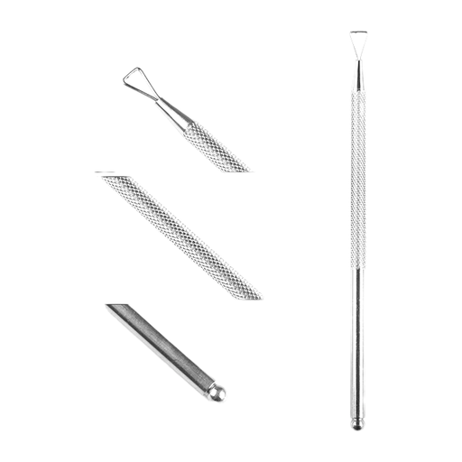 Repujador de acero inox removedor esmalte semipermanente