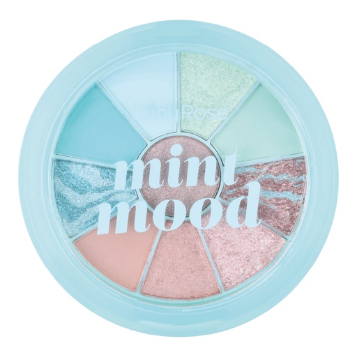 paleta de sombras para ojos + iluminadores 10 tonos Ruby Rose