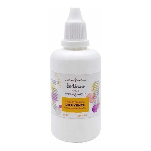 [SULV-DILU60] diluyente de esmalte de uñas Las Varano 60ml