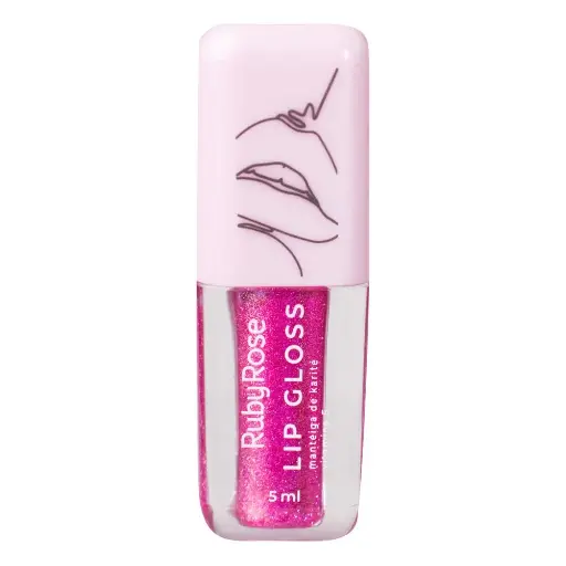 brillo labial con manteca de karite lip gloss Ruby Rose