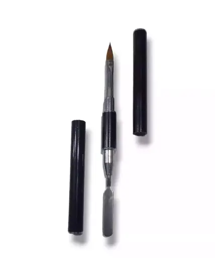 [PL-8464] brocha pincel acrilico con espatula EN TUBO