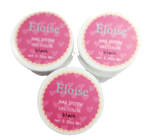 [PL-7654] Gel paint color blanco Eloise___ PACK X3