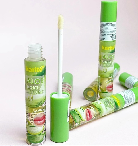 lip gloss labial Voluminizador Aloe Lip Plump Karite