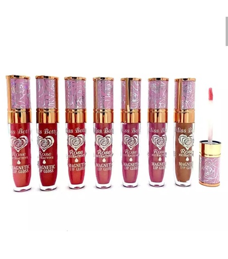 [PL-3305] Lips Gloss ROSE EXTRACTIVE MISS BETTY