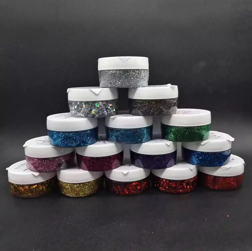 [PL-JFJYH] Gel con glitter 50gr SURTIDO