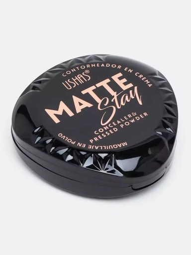 Contornos en crema+ Polvo Compacto MATTE STAY USHAS