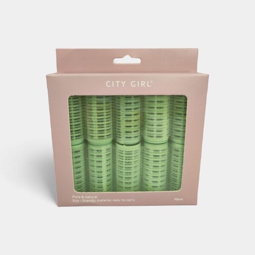 [PG-1011-Z] Set De Ruleros 10 Pcs City Girl