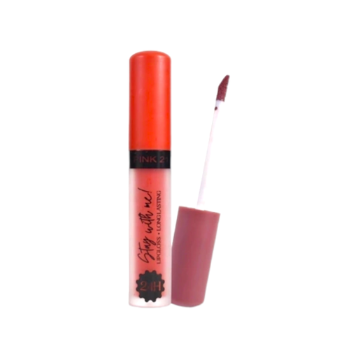 [SMCS4246] lip gloss labial liquido acabado matte Stay With Me! Pink 21