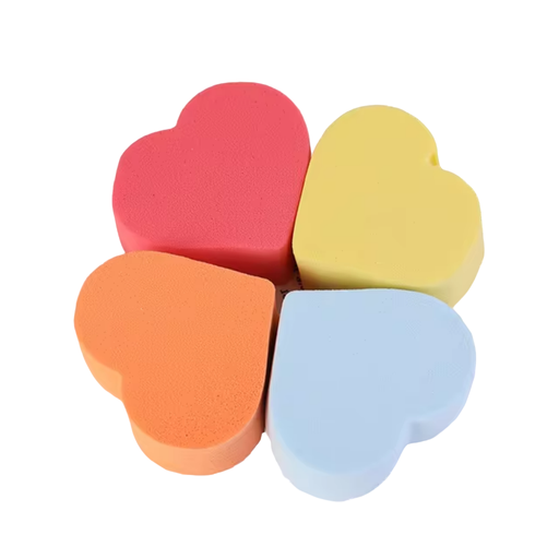 blister X4 esponjas aplicadoras de/para base beauty blender 