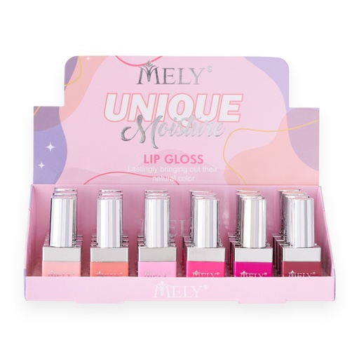 [PM-801020] Lip gloss unique MELY___CAJA X24 PCS 