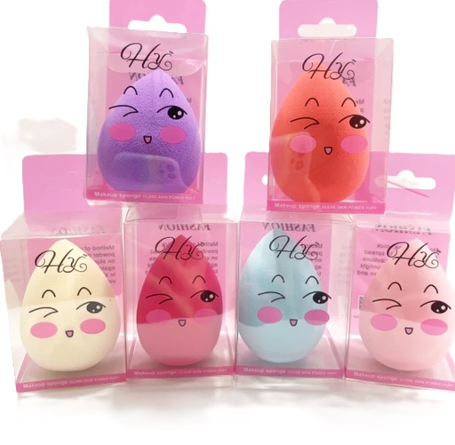 mini esponjas puff blender aplicar maquillaje