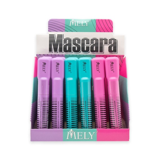 [PM-812004] Mascara de pestañas mini pochet MELY___ CAJA X24PCS 