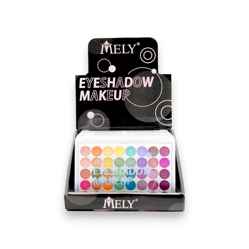 [PM-826012] Paleta de sombras pro colors makeup MELY___ CAJA X12PCS 