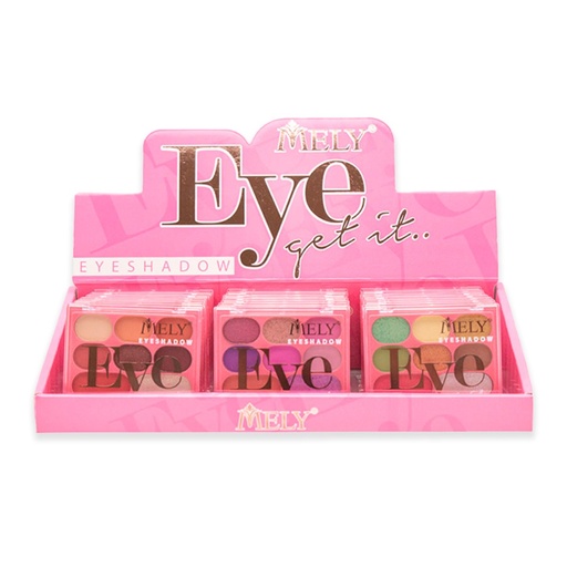 [PM-826015] Paleta de sombras linea eye get it X8 colores MELY___CAJA X24PCS.
