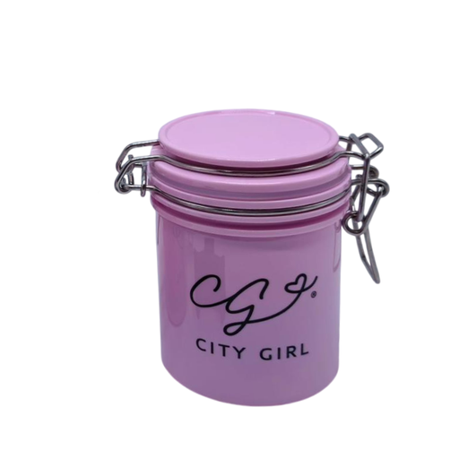 recipiente porta pegamento rosa cierre hermético City Girl 