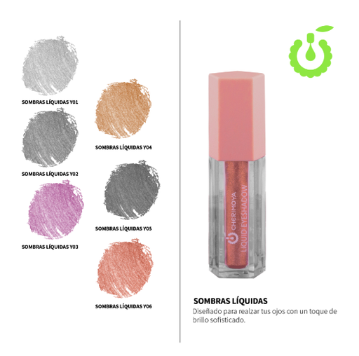 [CHE005] Sombra Liquida CHERIMOYA ___PACK X24