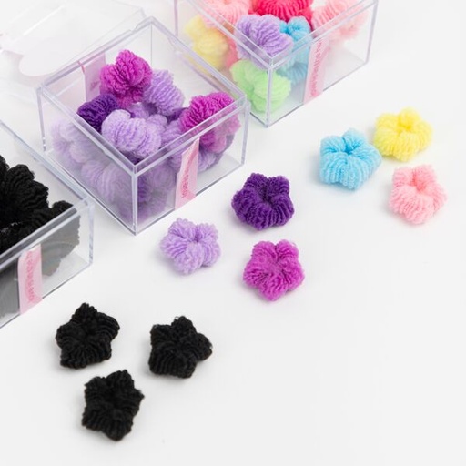 Cajitas acrilico De Colitas Gomitas Para Pelo cabello City Girl