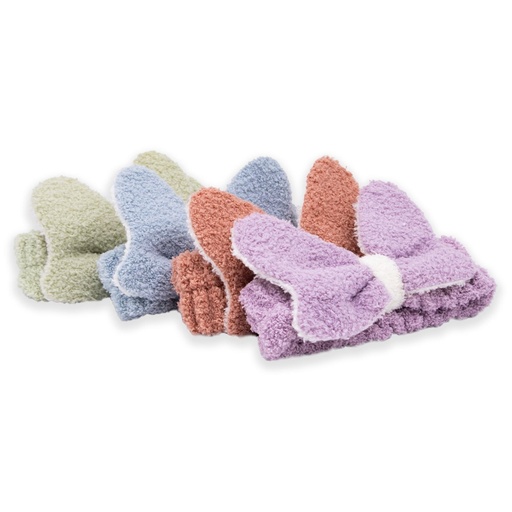 [PM-S05] Vinchas para maquillaje con moño MELY ___PACK X12PCS. 