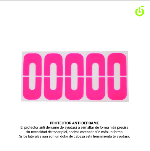 [CH-0213] Sticker protector antiderrame CHERIMOYA___PACK X12
