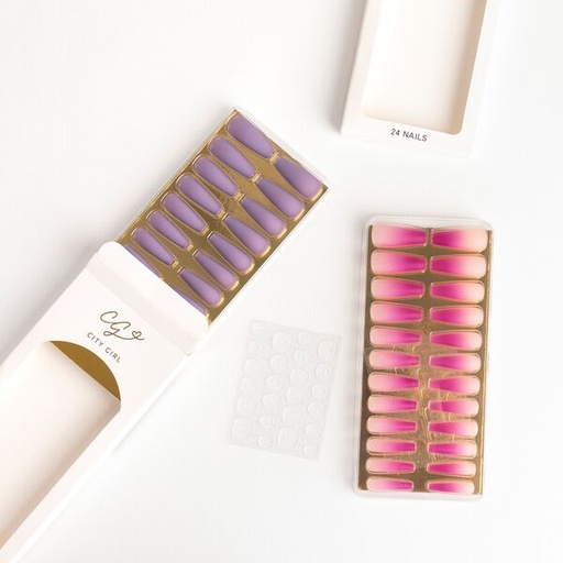 Uñas Postizas Press On City Girl