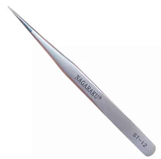 pinzas de/para extensiones pestañas original Nagaraku Recta ST-12 