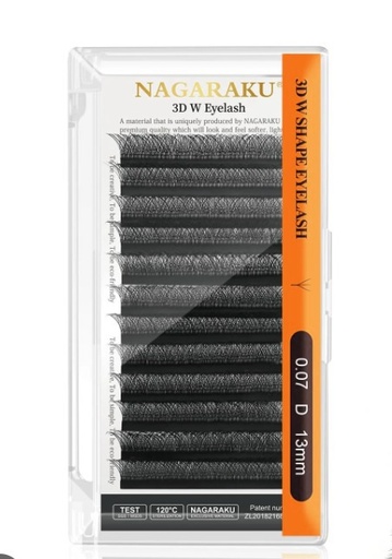 extensiones de/para pestañas  Nagaraku original mix tecnologicas  3D W  