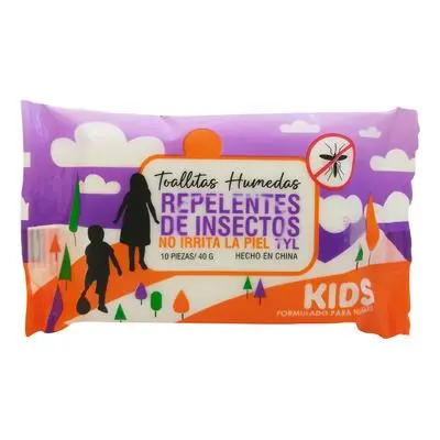 [PT-572649] Toallitas Húmedas Repelente de Insectos KIDS 