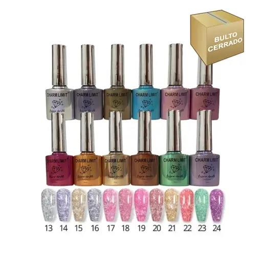 [GB-5321] esmaltes de/para uñas semipermanente Charm Limit reflectivo laser drill___X480 UNI