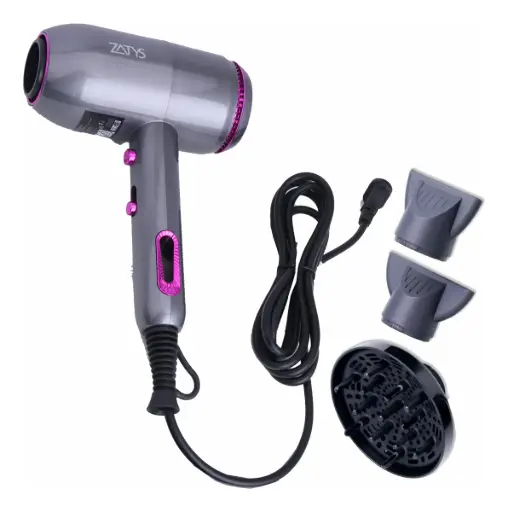 [PG-ZT-SEC18325] Secador de/para pelo cabello profesional con difusor 1500W Zatys