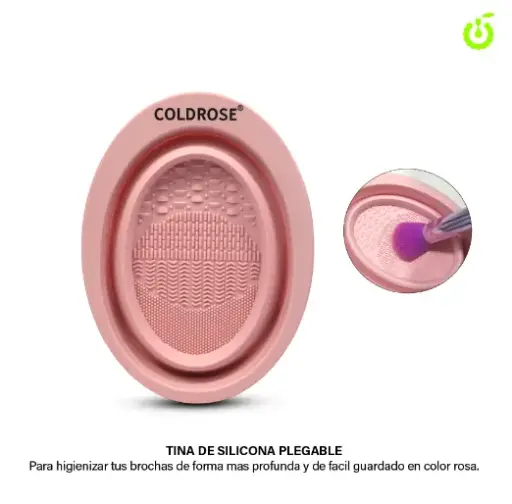 [CR000065] Limpiador silicona para brochas CHERIMOYA___ PACK X20