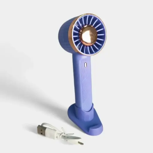 [PG-JY-1132-Z] mini ventilador de escritorio para pestañas con porta celular City Girl