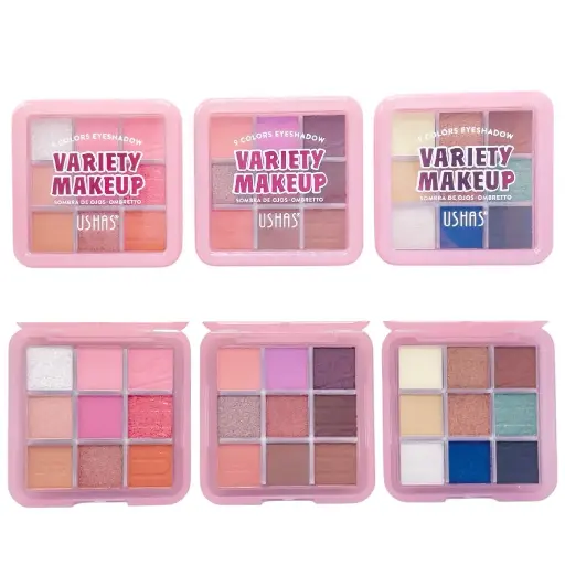  Paleta de/para Ojos Veriety 9 tonos USHAS