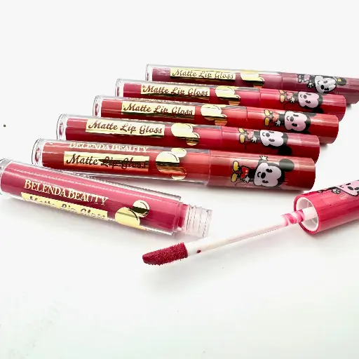 [PY-322] Set X12 labiales liquidos Matte Belenda MICKEY