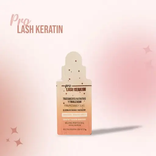 [PL-1112] keratina 1gr para pestañas monodosis Melania 