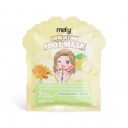 [PM-MY889018] Mascarilla exfoliante para pies 36g MELY___Caja X12pcs