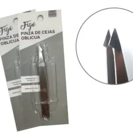 [FG005137] Pinza de depilar Oblicua figo CHERIMOYA___PACK X12 