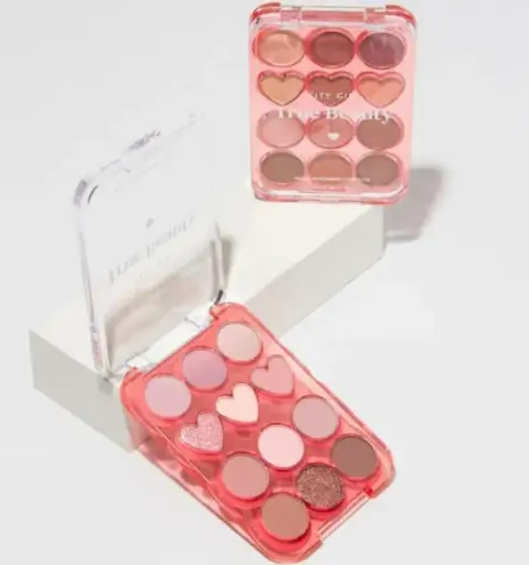 [PG-RL-12155] paletas de sombras corazones City Girl