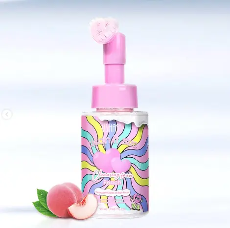 [PY-3047] Limpiadores de/para Rostro Burbuja Durazno USHAS  