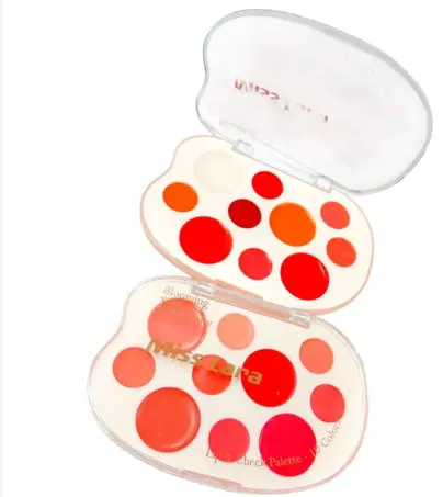 Paleta de/para Rostro con Labiales y Rubores Miss Lara 