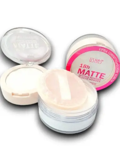 Polvo Compacto y Suelto Matte USHAS
