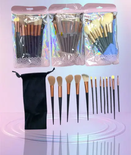 set X13 Brochas de/para Rostro Con Estuche