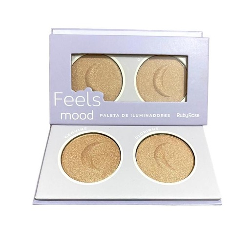 paleta de iluminadores feels mood light Ruby Rose