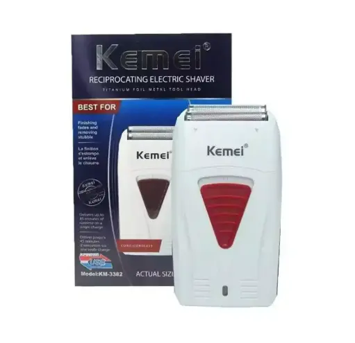 [PL-333826] Máquina afeitadora eléctrica profesional Kemei