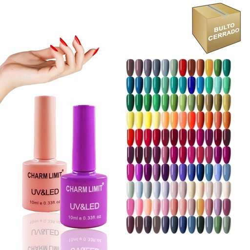 [GB-3221] Esmaltes semi Charm Limit Tapa Color ___BULTO X560 UND 