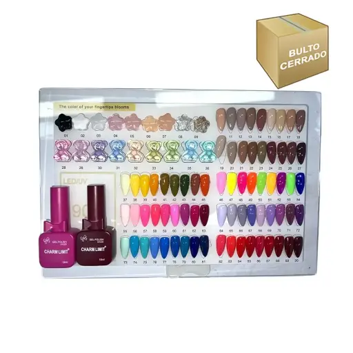 [GB-2362] Esmaltes semi Charm limit de moño ___BULTO X540 UND 