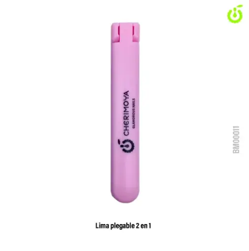 [BM00011] Lima de pulidor rosa CHERIMOYA___PACK X12 