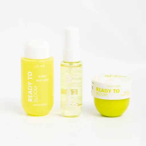 [PG-YT202441-Z] Kit X3 Sunlit estuche cuidado corporal Ready To Bloom City Girl
