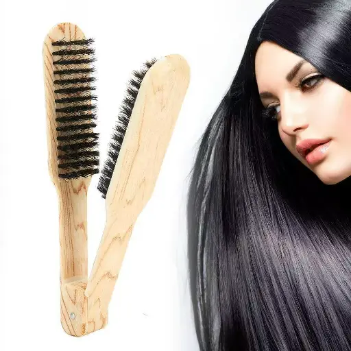 [PL-085151] Cepillos de madera para planchado de pelo