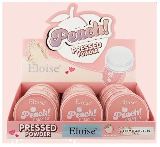 Polvo para el rostro durazno Eloise 