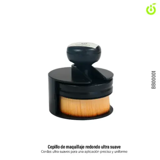 [BB00001] Brocha para polvo forma sello CHERIMOYA___PACK X12 